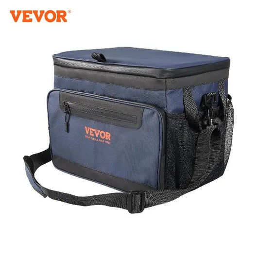 VEVOR 20/30 Cans Cooler Bag Leakproof Waterproof Insulated Thermal Hardbody with Strap Soft Refrigerator Bag for Outdoor Picnic