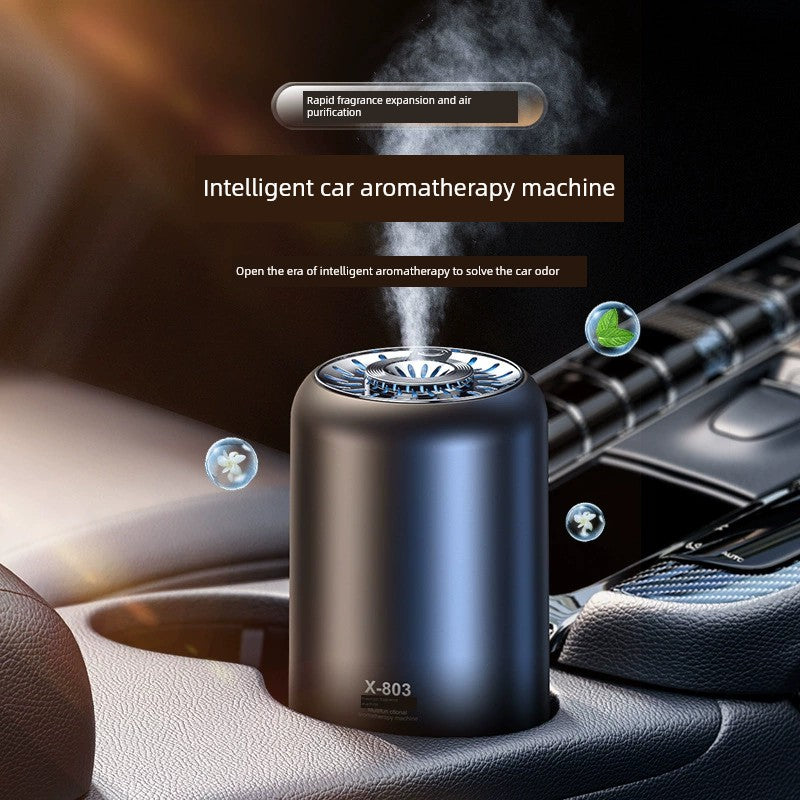 Diffuseur d'arôme de voiture intelligent, usage domestique et commercial, diffuseur d'arôme ultrasonique, chargement USB, machine de parfum d'huile essentielle, distributeur automatique d'aérosol