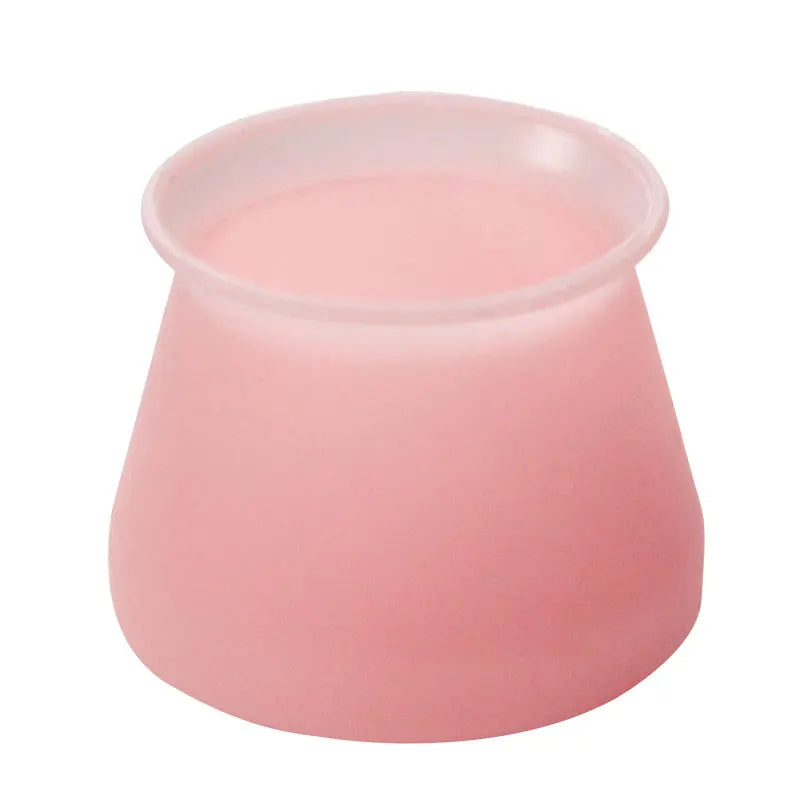 Couvre-pieds de chaise ronds et carrés en Silicone, antidérapants, cache-poussière pour pieds de Table, chaussettes, tampons de protection de sol, bouchon de tuyau, pieds de nivellement de meubles