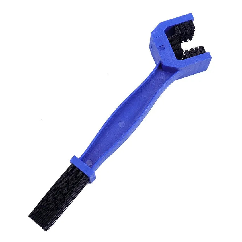 Brosse de nettoyage de chaîne de moto, brosse de nettoyage de vélo, outils de véhicule électrique, brosse de chaîne, lave-brosse de volant d'inertie