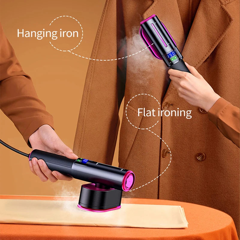 Portable Handheld Garment Steamer Steam Iron 3 in 1 Vertical Iron Home Travelling For Clothes Ironing Wet Dry Ironing Machine