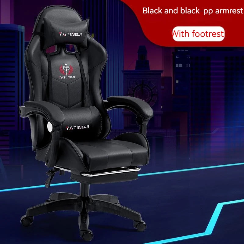 El ancla del asiento ergonómico cómodo del juego casero que compite con puede tumbarse levanta la silla de la computadora