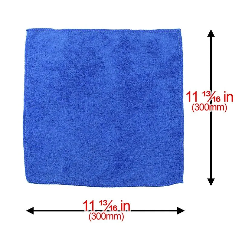 Serviettes en microfibre, 1 à 20 pièces, chiffon de séchage pour lavage de voiture, chiffons de nettoyage ménager, chiffon de polissage pour détails automobiles, outils de nettoyage pour la maison