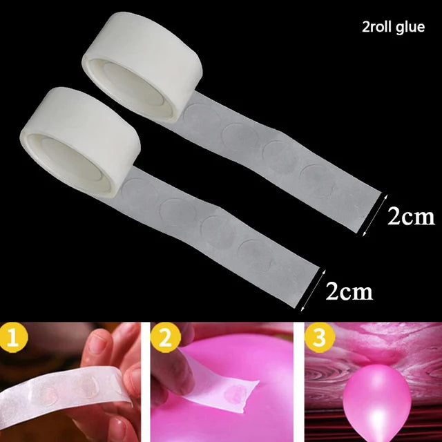 Balloon glue dot for balloons accessories ballon dot birthday wedding party balloons glue sticker balloons stand arch baloon