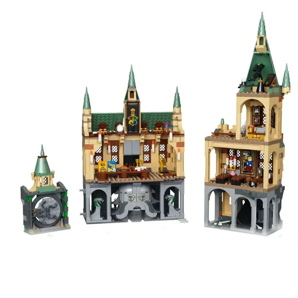 In Stock FamousMovie 76389 Chamber of Secrets Building Model Building Blocks Children's Educational Toys Christmas Birthday Gift