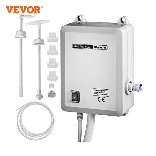 VEVOR-dispensador de botellas de agua, sistema de bomba, suavizante de filtro, equipo de ósmosis inversa de tubo simple/doble para refrigerador, máquina de hielo