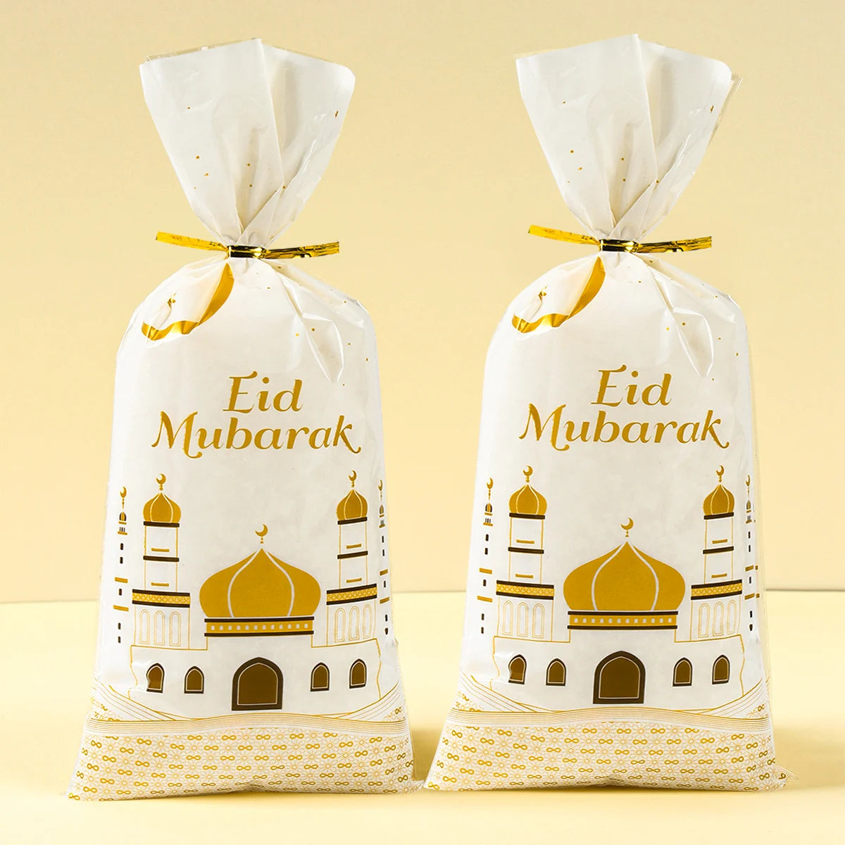 Sacs cadeaux du Ramadan Eid Mubarak, décoration du Ramadan 2024, sac à bonbons, biscuits, Ramadan Kareem, fête musulmane islamique, cadeau de l'aïd al-fitr