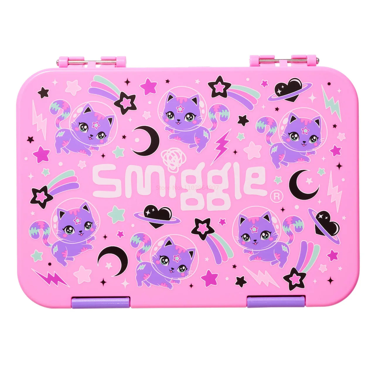 Véritable boîte à repas Disney Australia Smiggle Mermaid Mickey Mouse, boîte à lunch de qualité alimentaire, boîte à lunch pique-nique de printemps et d'automne, cadeau