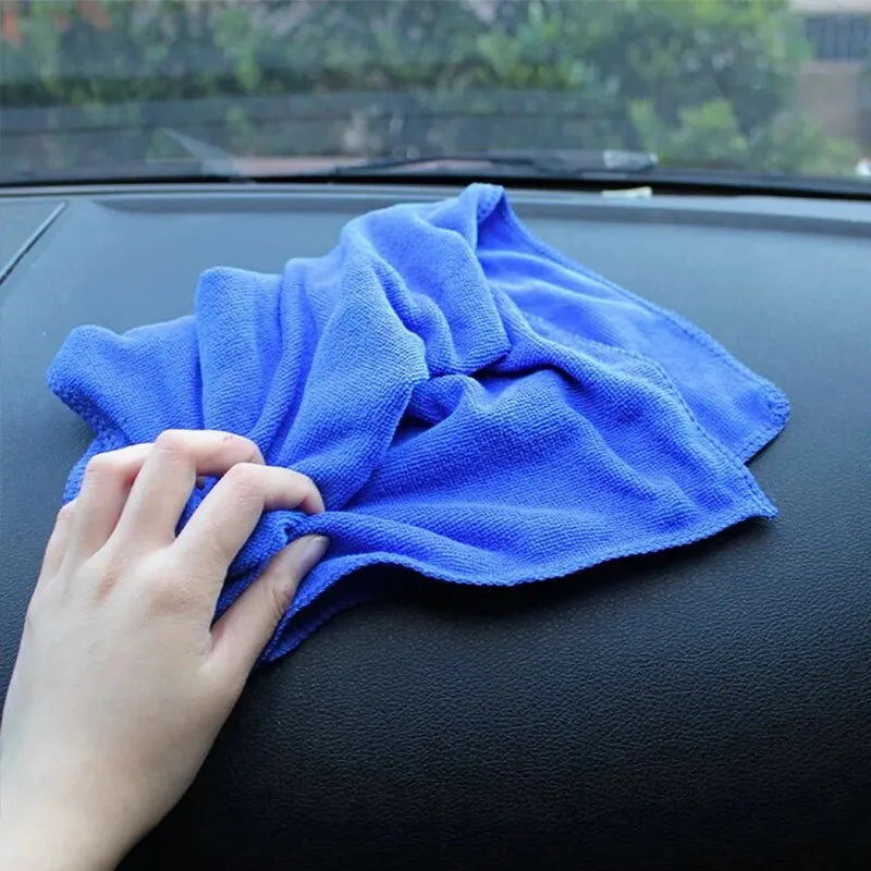 Serviettes en microfibre, 1 à 20 pièces, chiffon de séchage pour lavage de voiture, chiffons de nettoyage ménager, chiffon de polissage pour détails automobiles, outils de nettoyage pour la maison