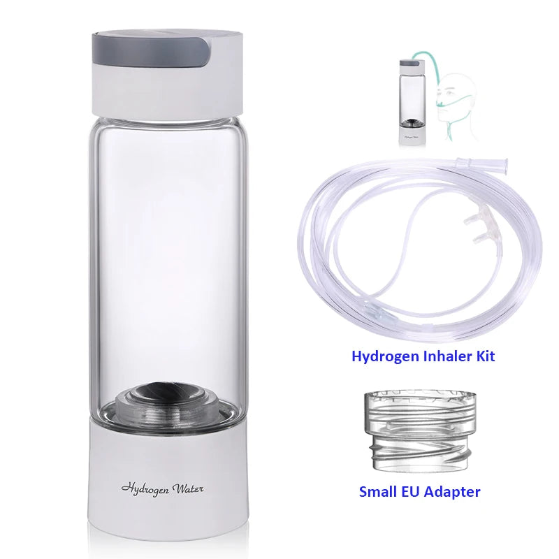 Generador de agua de Hidrógeno de alta concentración 5000PPB SPE/PEM, dispositivo de inhalación ionizador H2 DuPont de doble cámara