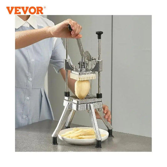 VEVOR Commercial légumes fruits robuste professionnel alimentaire Dicer Kattex coupe-frites oignon trancheuse acier inoxydable