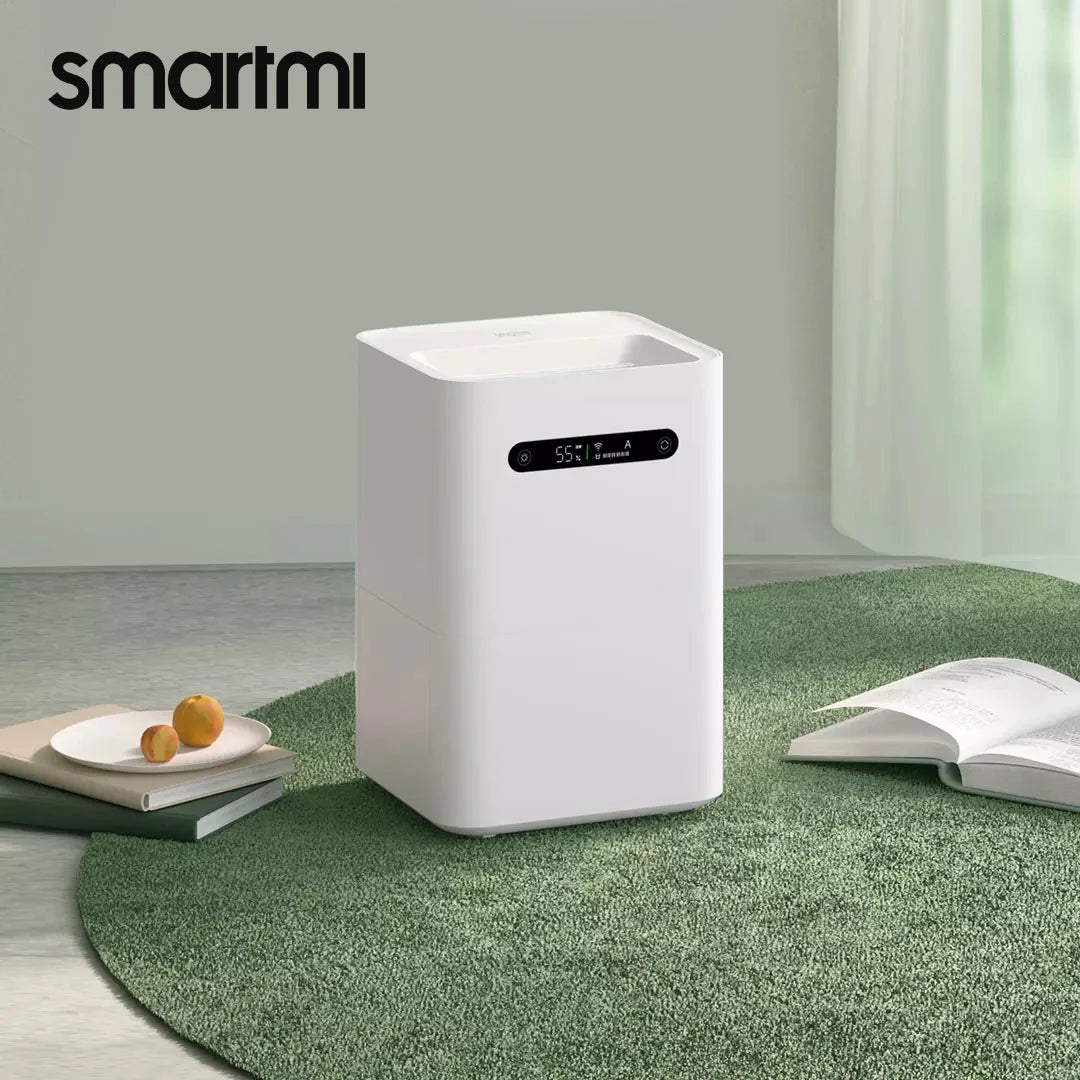 Smartmi humidificateur d'air 2 pour la maison CJXJSQ04ZM maison humidificateur à vapeur 4L blanc sans brume mi-home contrôle intelligent appareil ménager