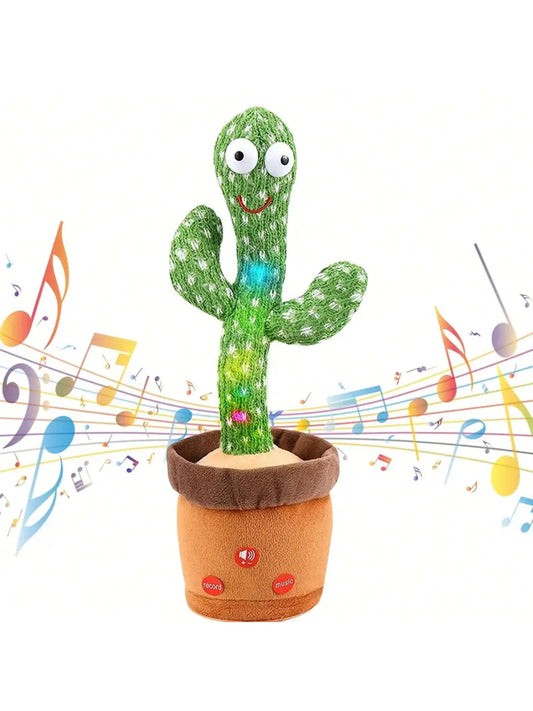 Jouets Cactus parlant dansant pour bébés garçons et filles, enregistrement imitant le chant et répétant ce que vous dites, Sunny Cactus Up Plus, 1 pièce