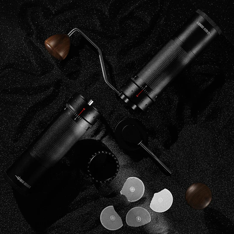 MHW 3BOMBER Manual Coffee Grinder Numerical External Setting Stainless Steel Conical Burr Fit Drip Coffee Espresso Barista Gifts