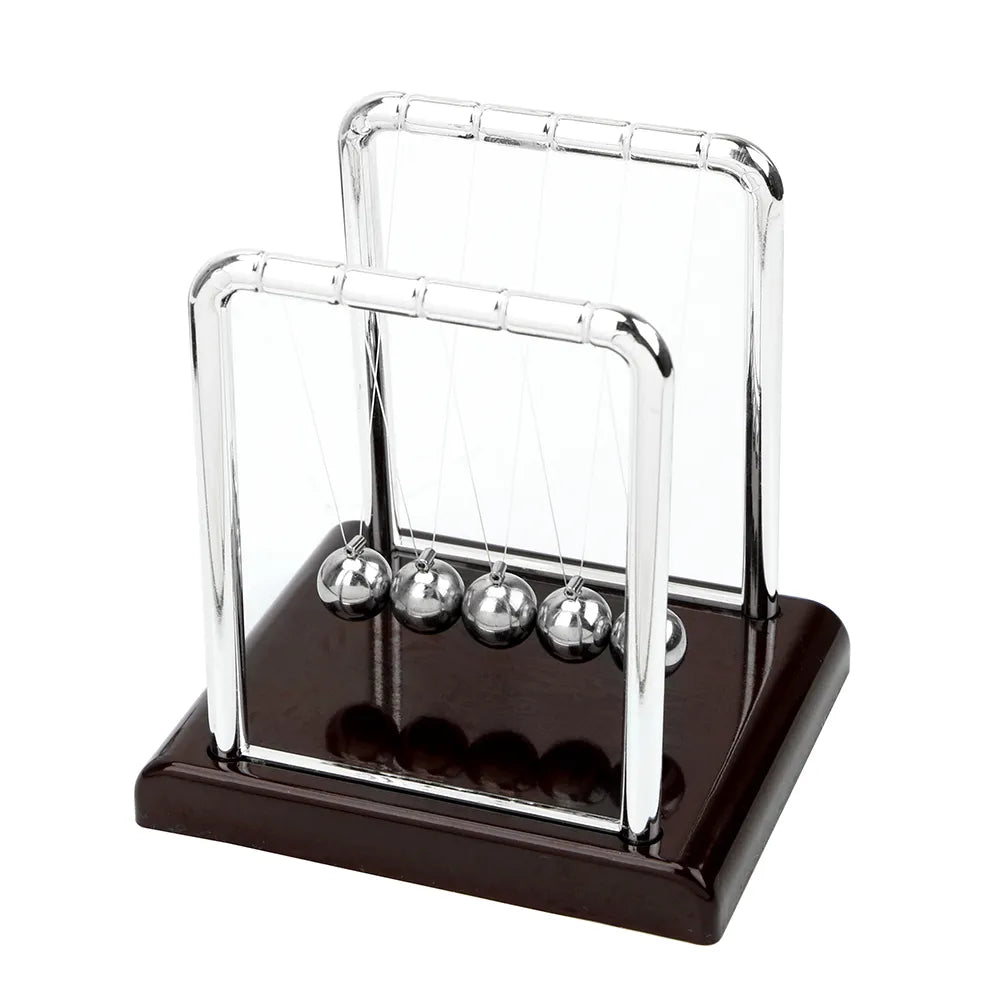 Newton's Cradle Desk Table Decor Metal Pendulum Ball Steel Balance Ball Newton Ball Physics Science Pendulum