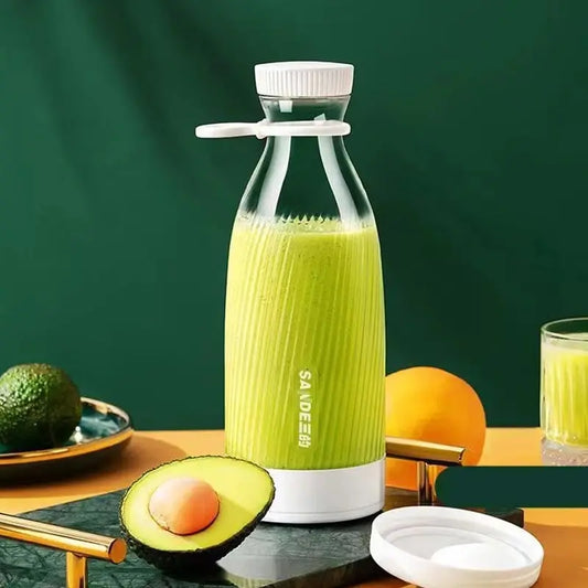 Un pedazo de exprimidor de frutas con carga USB, taza agitadora pequeña, jugo para el hogar, barra de cocina portátil multifunción, regalo nutritivo para desayuno