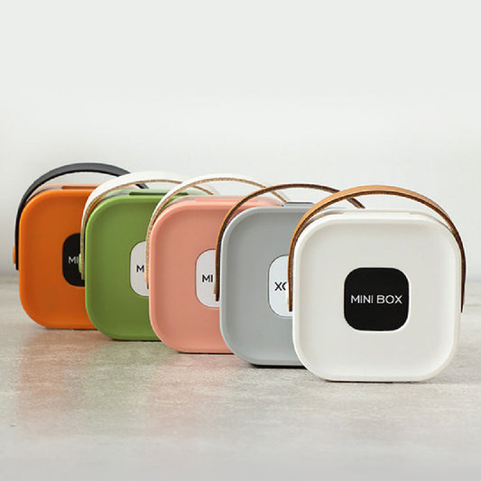 Boîte de rangement Portable multifonctionnelle, câble de données, chargeur de casque Bluetooth