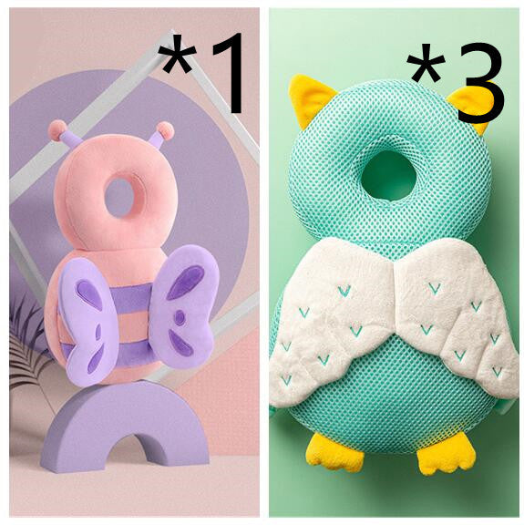 Appui-tête pour bébé, Protection pour enfants, coussin de Protection de la tête pour bébé, ailes d'ange mignonnes