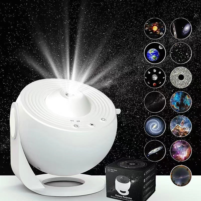 HD Focusing Starry Sky Galaxy Projection Lamp