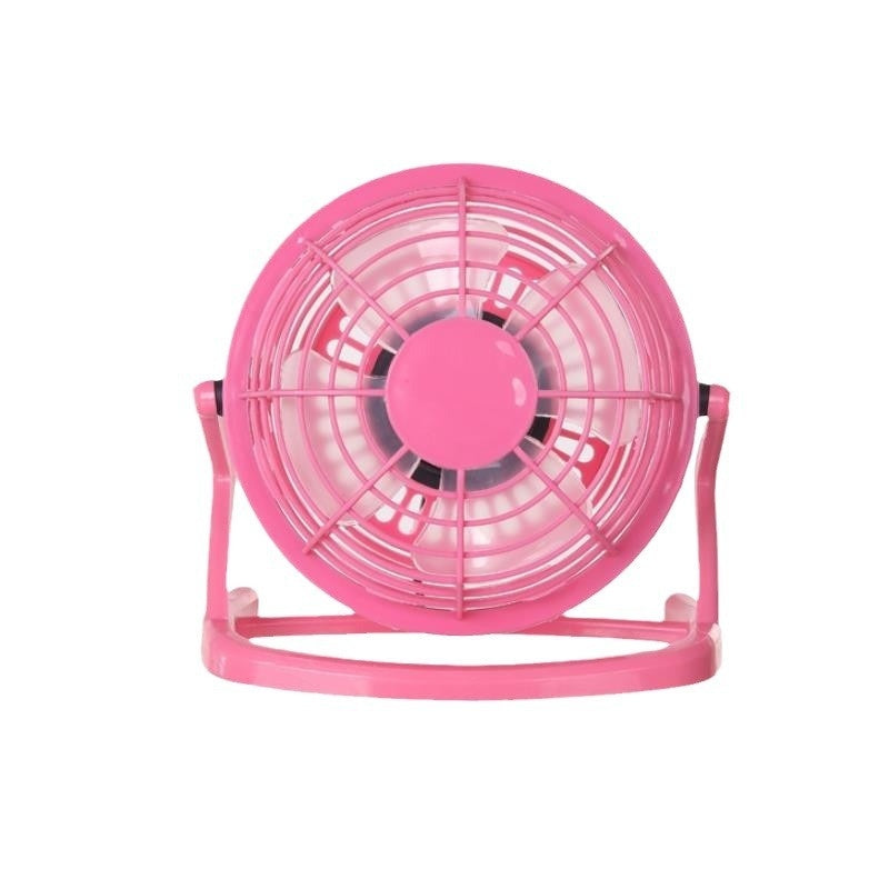 Convenient Mute Mini 4-inch USB Plastic Electric Fan