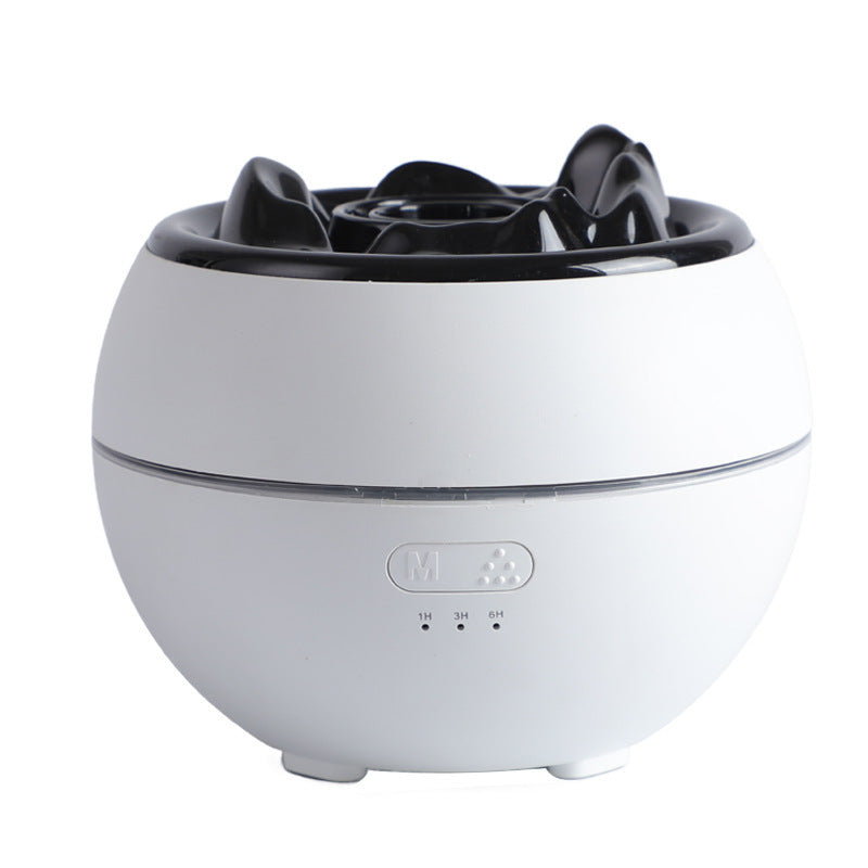 Humidificateur d'aromathérapie de bureau de ménage de diffuseur d'arome de flamme