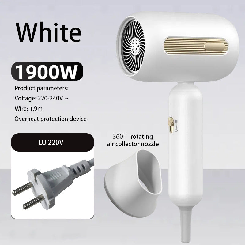 F41 Hair Dryer 1900W High-Speed Electric Turbine Airflow Low Noise Constant Temperature And Quick Drying Suitable For Home Salons