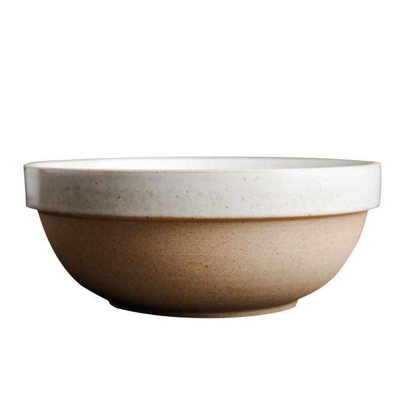 Japanese Fasting Japanese Style Retro Tableware Stoneware Rice Bowl Ramen Bowl