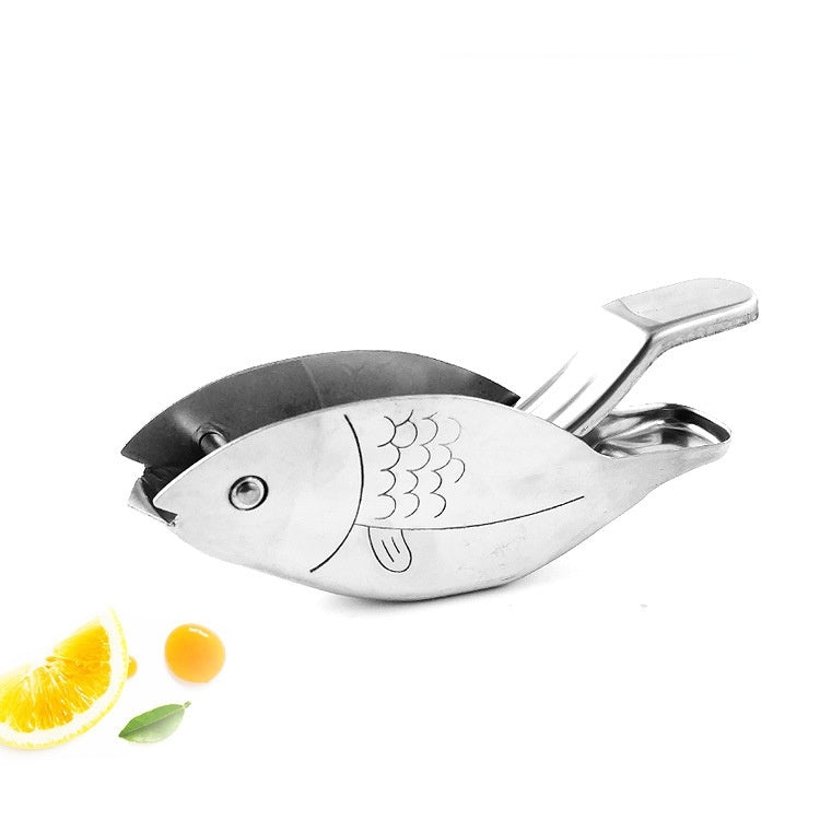 Presse-citron manuel de type poisson 304 pour la maison