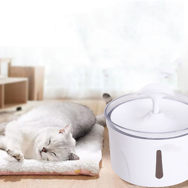 Fontaine d'eau électrique automatique pour animaux de compagnie, distributeur d'eau pour chiens et chats, conteneur LED, affichage du niveau d'eau, pour chiens et chats, boisson