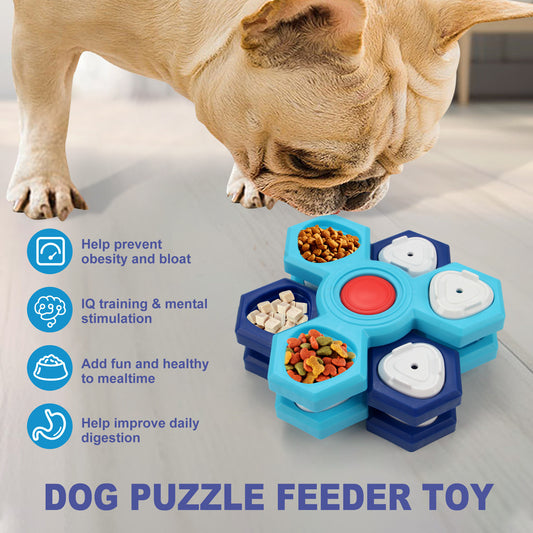 Animaux de compagnie Puzzle formation alimentation lente bol pour chien produits pour animaux de compagnie