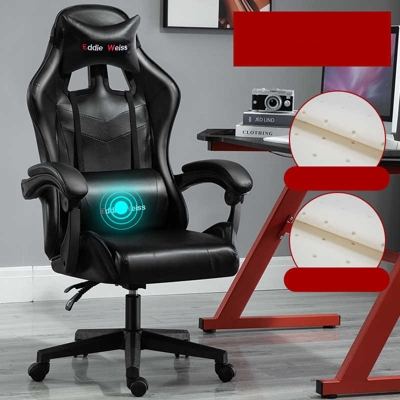 Chaise d'ordinateur pour jeux de bureau à domicile