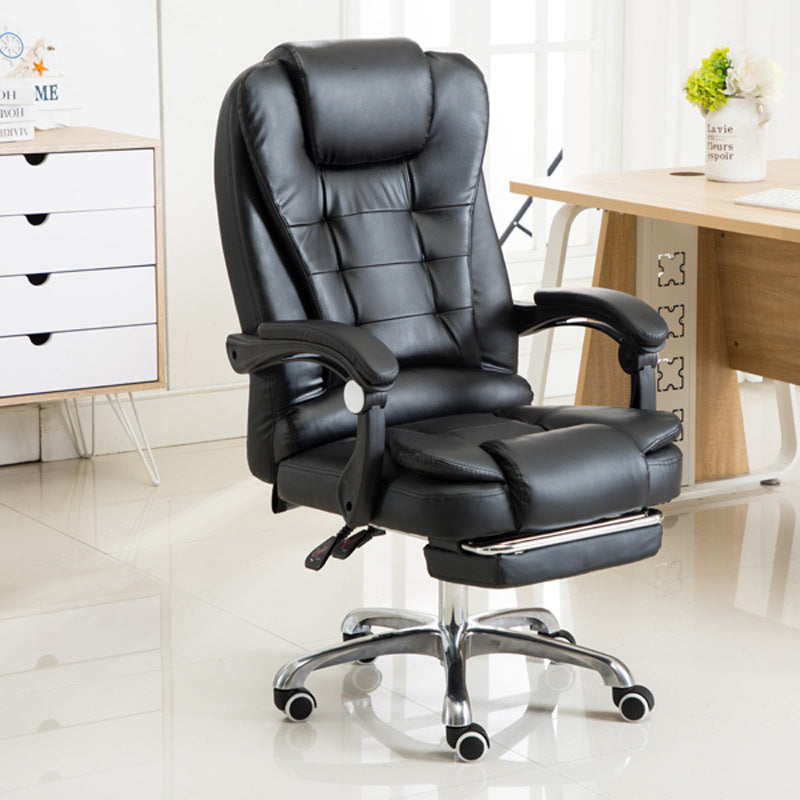 Chaise de bureau inclinable, pivotante, ergonomique, pour ordinateur domestique, Simple