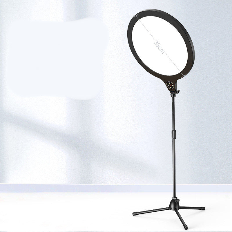 Lampe de beauté pour Photo plein écran, téléphone portable, support télescopique de remplissage au sol pour bureau