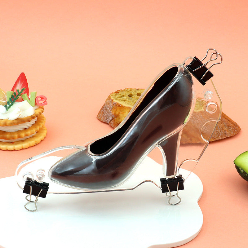 High Heels Chocolate Mold Transparent Cake Baking Tools