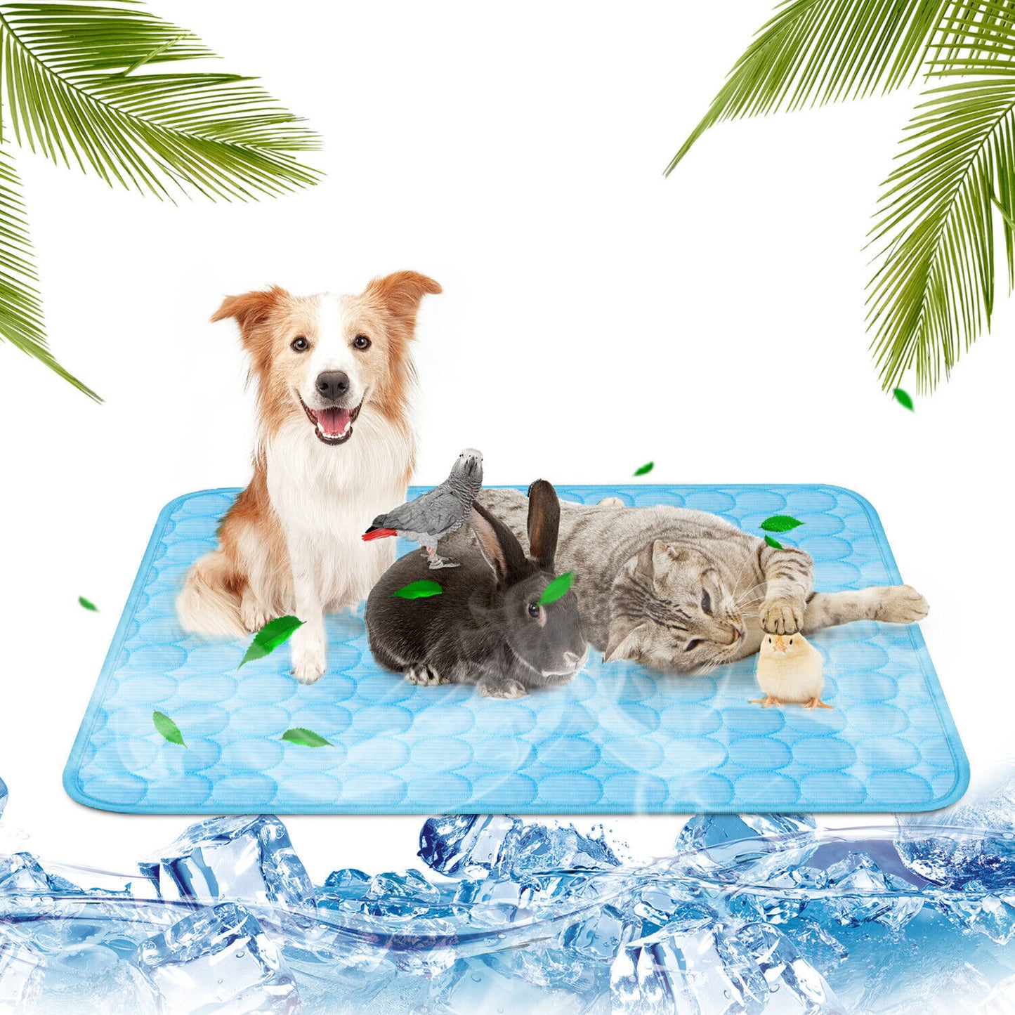 Estera refrescante para mascotas, cojín fresco, manta para cachorros y perros, cama para dormir de verano, cama refrescante para perros, estera refrescante para mascotas