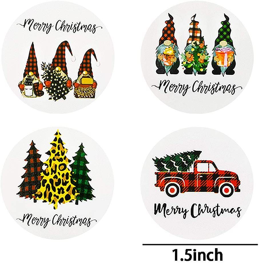 Christmas Decoration Gift Wrap Stickers