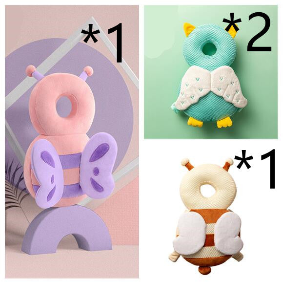 Appui-tête pour bébé, Protection pour enfants, coussin de Protection de la tête pour bébé, ailes d'ange mignonnes