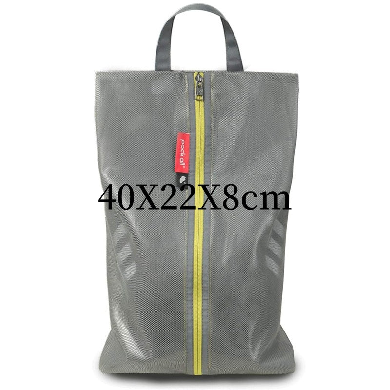 Outdoor Travel Portable Shoe Bag Multi-functional Beach Bag Visual Breathable