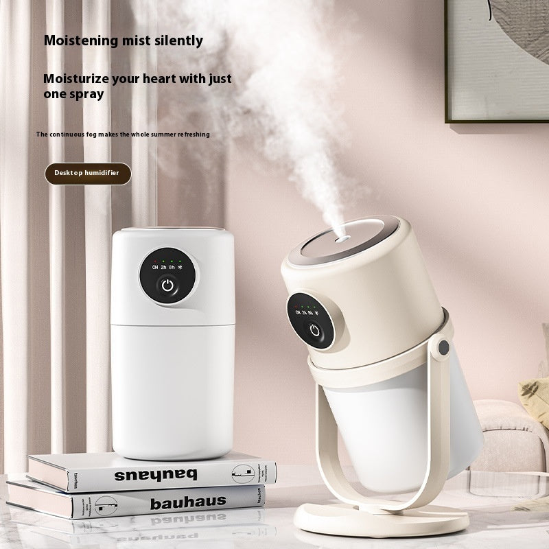 Humidificador de luz nocturna silencioso USB atomizador de gran capacidad para hogar inteligente