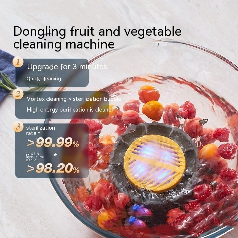 Machine à laver les fruits et légumes, purificateur de nettoyage des aliments ménagers