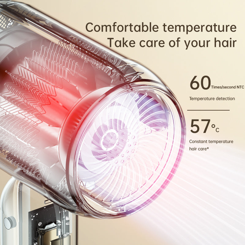 F41 Hair Dryer 1900W High-Speed Electric Turbine Airflow Low Noise Constant Temperature And Quick Drying Suitable For Home Salons