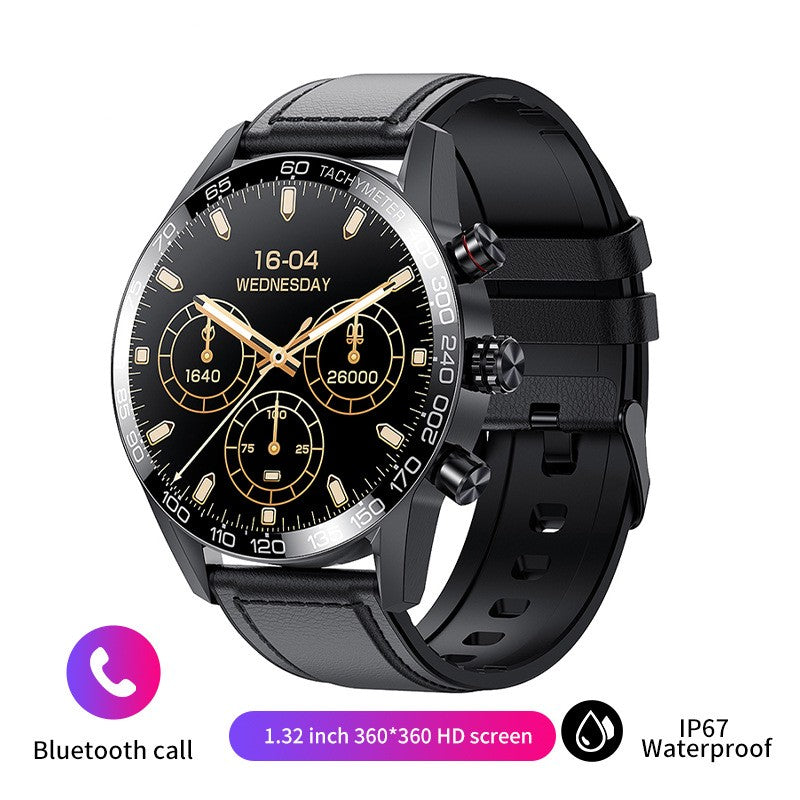 Montre pour téléphone intelligent Bluetooth pour hommes