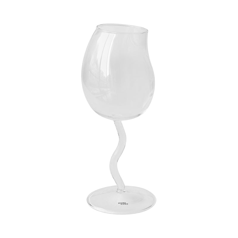 Verre de gobelet transparent de vin de ménage de mode