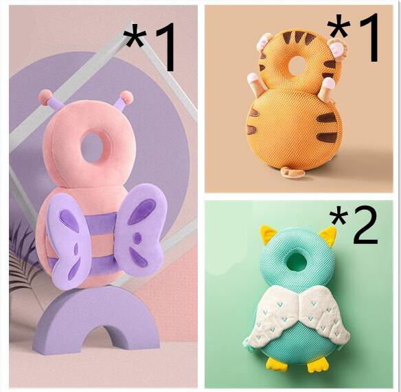 Baby Toddler Headrest Child Protection Baby Head Protection Cushion Cute Angel Wings