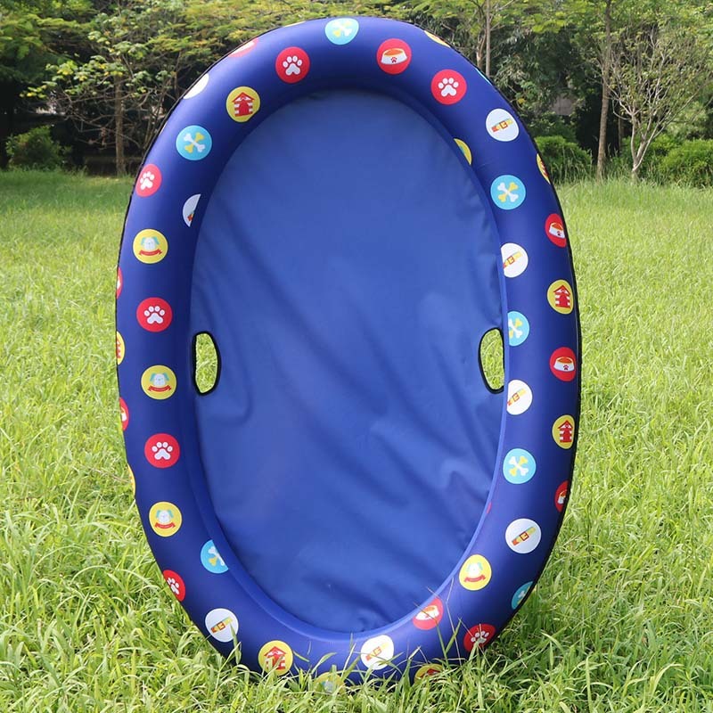 Piscina para perros, hamaca inflable, piscina para mascotas, cama flotante, anillo de natación para primavera y verano