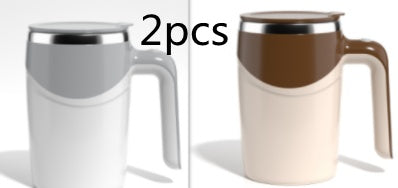 Taza de café con agitación automática, modelo recargable, taza de agitación eléctrica de alto valor, taza de agua magnética giratoria para batidos perezosos