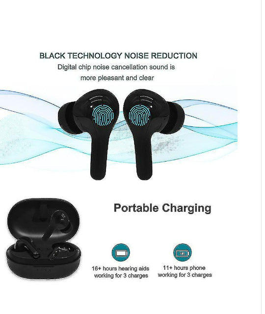 Charging Bin Digital Hearing Aid English