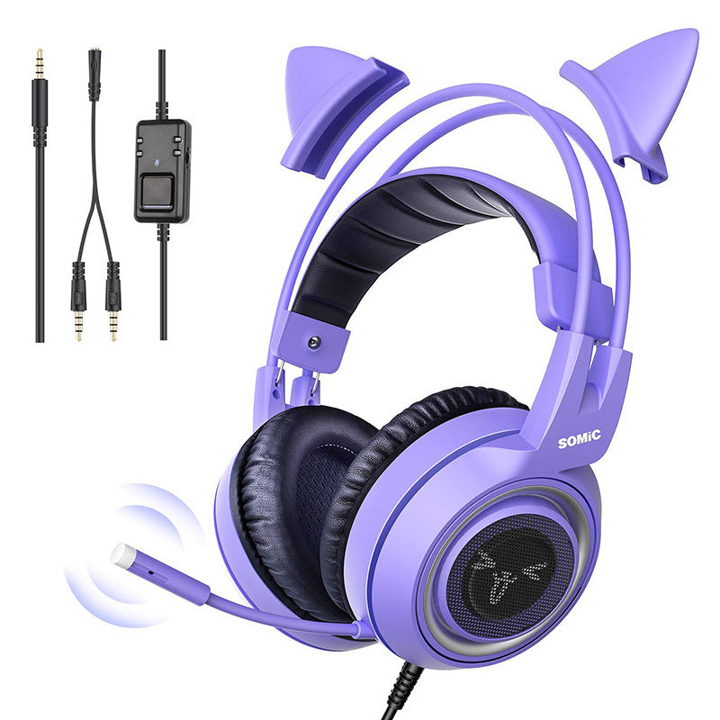 Casque de jeu pour ordinateur monté sur la tête Simple Home