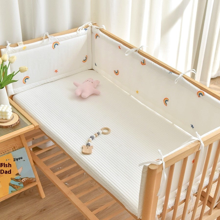 Baby Anti-collision Buffer Soft Bag Stitching Bed Enclosure