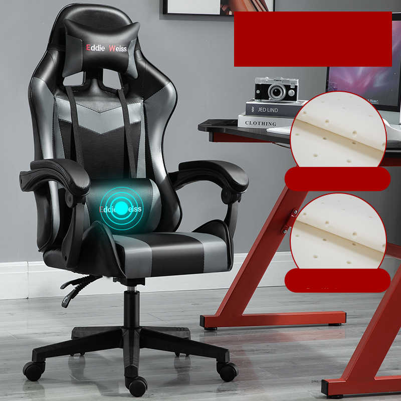 Chaise d'ordinateur pour jeux de bureau à domicile